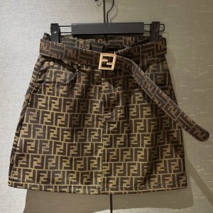 Luxury Fendi Jacquard Ruler