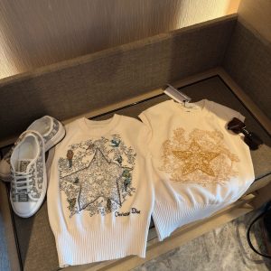 High Quality Dior Gold Vest