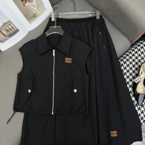 Luxury High Quality Miu Miu Midi Skirt
