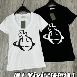 Designer Aaa Vivienne Westwood Wood Short-Sleeved T-Shirt