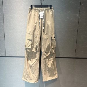 Designer Jil Sander Leather Trousers