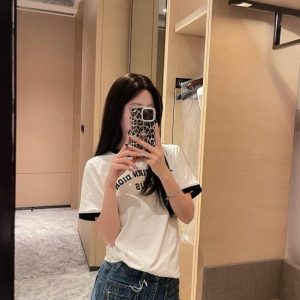 High Quality Aaa Dior Cotton Short Sleeves