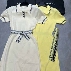 High Quality Luxury Louis Vuitton Jacquard Short-Sleeved Top