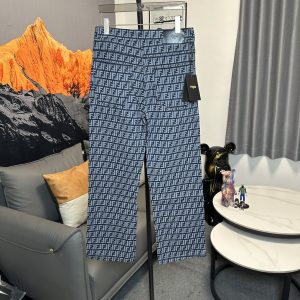 Designer Fendi Stretch Fabric Jeans