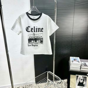 Luxury 1:1 Celine Short-Sleeved T-Shirt