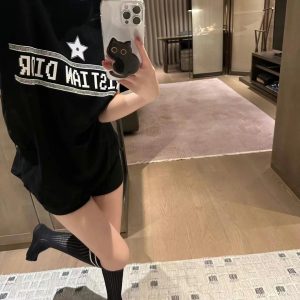 Luxury High Quality Dior Stone Short Sleeves