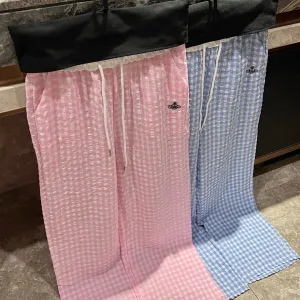 High Quality Vivienne Westwood Plaid Trousers