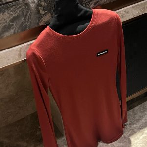 Aaa Miu Miu Long-Sleeved Base Layer