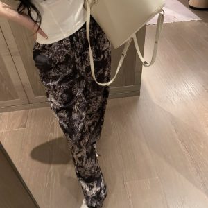 Designer Luxury Dior Satin Trousers