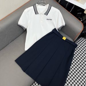 Luxury High Quality Miu Miu Short-Sleeved Shirts