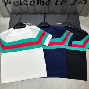 Luxury Gucci Jacquard Short Sleeves