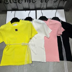 High Quality Designer Chanel Short Sleeves