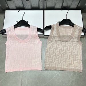Aaa Luxury Fendi Jacquard Vest