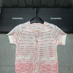 Luxury Chanel Short-Sleeved Shirts