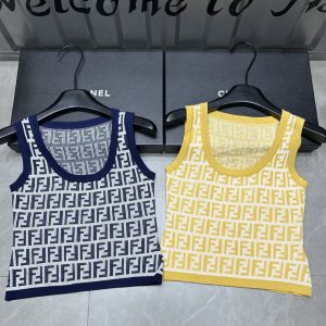 Aaa Fendi Jacquard Vest