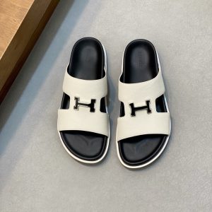 Luxury Aaa Hermès Cowhide Slippers