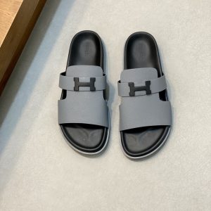 High Quality Hermès Cowhide Slippers