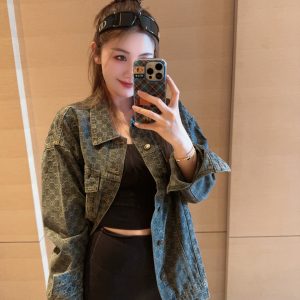 Designer Luxury Gucci Denim Outerwear