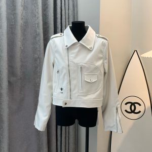 Aaa Designer Dior Leather Coat