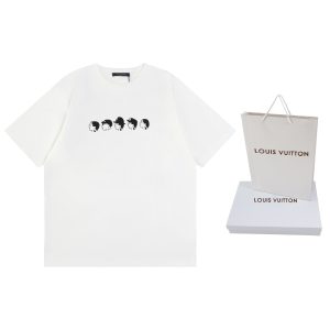 Luxury Louis Vuitton Cotton Short-Sleeved T-Shirt