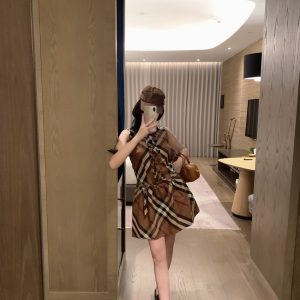 1:1 Burberry Cotton Dresses