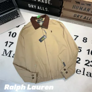 High Quality AAA Ralph Lauren Coat Red Cotton Pure Corduroy