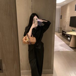 Luxury 1:1 Loewe Satin Shirts