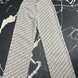 Luxury Dior Jacquard Pants
