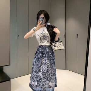 1:1 Luxury Dior Abs Short-Sleeved Shirt For Fall