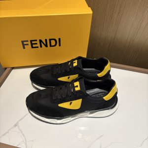 Luxury High Quality Fendi Cowhide Casual Shoes