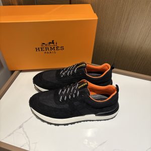 Luxury Designer Hermès Calfskin Sneakers