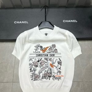 Luxury Designer Dior Short Sleeves