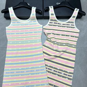 High Quality Miu Miu Jacquard Vest
