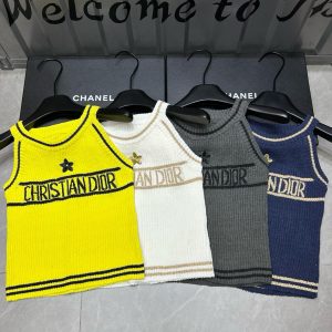 Aaa Designer Dior Jacquard Vest