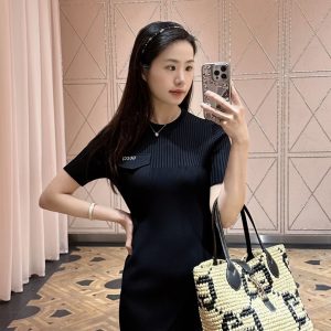 Designer Gucci Jacquard Short-Sleeved Shirts