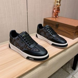 Luxury Fendi Cowhide Casual Shoes