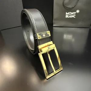 Reps Montblanc Belt Red Cowhide