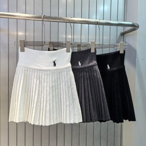 High Quality Designer Ralph Lauren Pleated Skirt