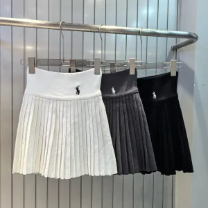 High Quality Designer Ralph Lauren Pleated Skirt