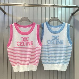 High Quality Celine Jacquard Vest