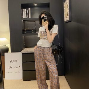 High Quality Luxury Burberry Stone Short-Sleeved Shirt