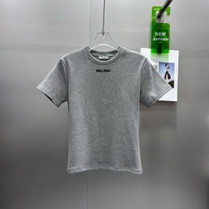 1:1 High Quality Miu Miu Short-Sleeved T-Shirt