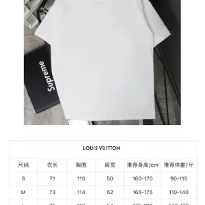 Super Clone Louis Vuitton Short-Sleeved Shirts Red Cotton Pure