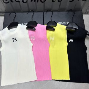 Aaa Fendi Jacquard Vest