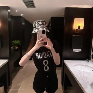 1:1 Dior Cotton Short-Sleeved Shirt