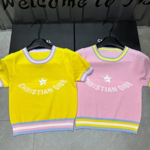 1:1 Designer Dior Jacquard Short Sleeves