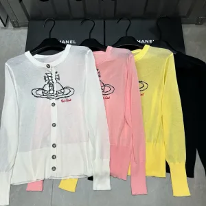 1:1 Aaa Vivienne Westwood Wood Cardigan