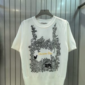 High Quality Designer Dior Short Sleeves