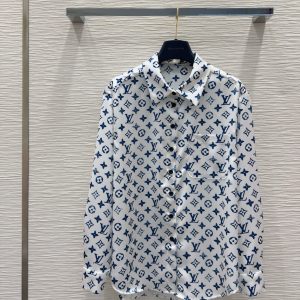 Designer Louis Vuitton Long-Sleeved Shirt