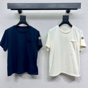 Designer Moncler Short-Sleeved Shirts